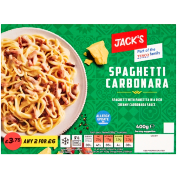 Jack's Spaghetti Carbonara 400g