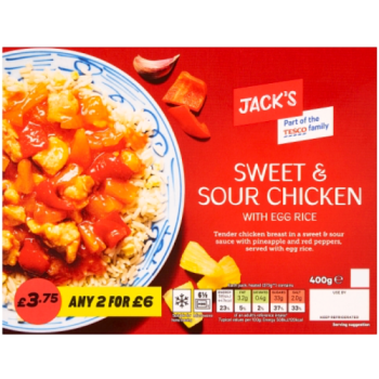 Jack's Sweet & Sour Chicken with Egg Rice 400g