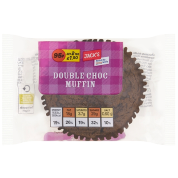 Jack's Double Choc Muffin