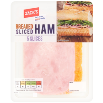 Jack's Breaded Sliced Ham 90g 