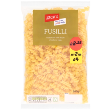 Jack's Fusilli 500g