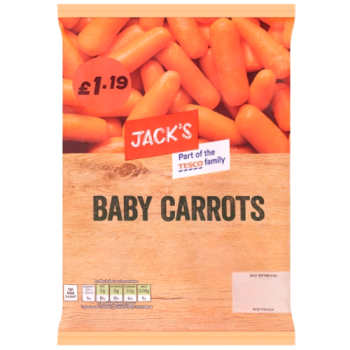 Jack's Baby Carrots 500g