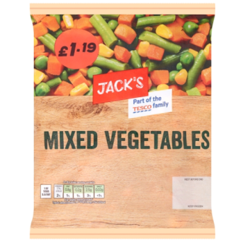 Jack's Mixed Vegetables 500g