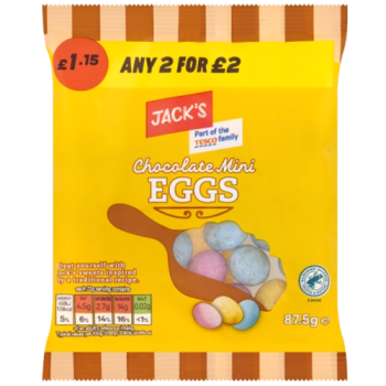 Jack's Chocolate Mini Eggs 87.5g