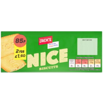 Jack's Nice Biscuits 200g