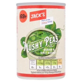 Jack's Mushy Peas 300g