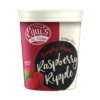 Equi's Ice Cream Simply Classic Raspberry Ripple 120ml 
