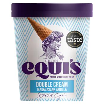  Equi's Double Cream Madagascan Vanilla Proper Scottish Ice Cream 460ml