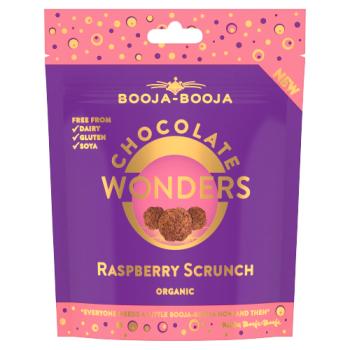 Booja-Booja Organic Raspberry Scrunch Chocolate Wonders 65g