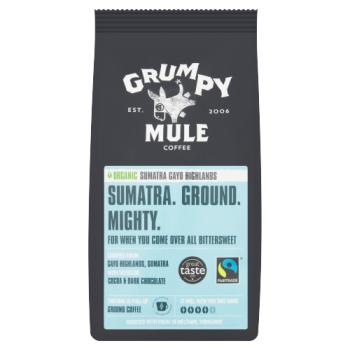 Grumpy Mule Cocoa & Dark Chocolate Ground coffee 227g