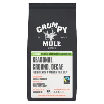 Grumpy Mule Smooth Chocolate with a Subtle Acidity Ground Coffee 227g