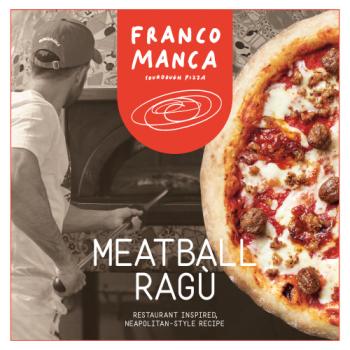 Franco Manca Meatball Ragù Sourdough Pizza 480g
