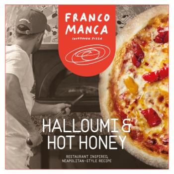 Franco Manca Halloumi & Hot Honey Sourdough Pizza 485g
