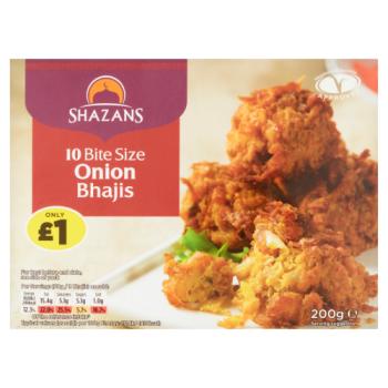 Shazan Onion Bhaji £1 200g