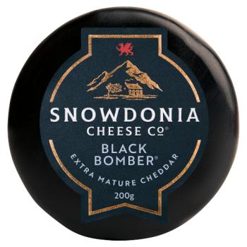 Snowdonia Cheese Company Black Bomber Extra Mature Cheddar 200g