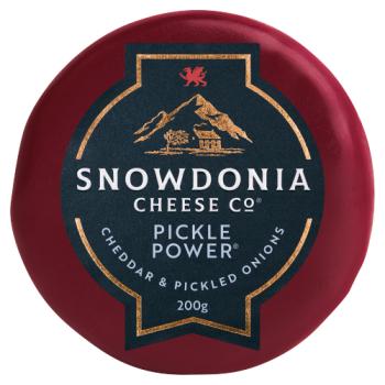 Snowdonia Cheese Company Pickle Power Mature Cheddar with Pickled Onion 200g