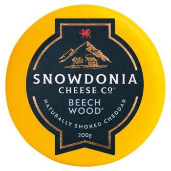 Snowdonia Cheese Company Beechwood Naturally Smoked Mature Cheddar 200g