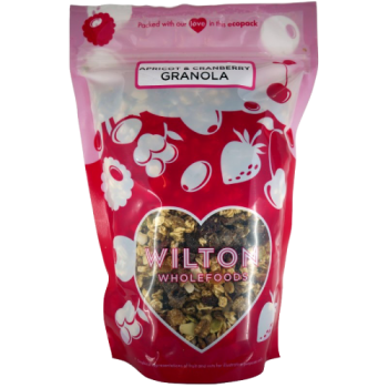 Wilton Wholefoods Apricot & Cranberry Granola 500g 