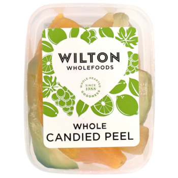 Wilton Wholefoods Whole Candied Orange & Lemon Peel 125g