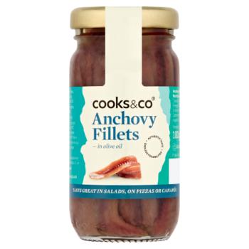 Cooks & Co Anchovy Fillets Jar