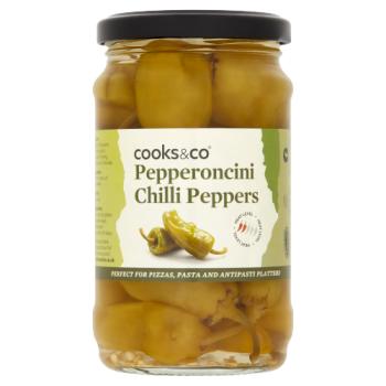 Cooks & Co Pepperoncini Chilli Peppers 280g