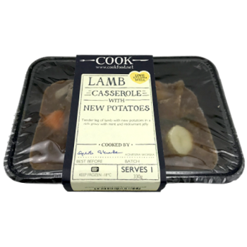 Cook Lamb Casserole with New Potatoes Serves 1 330g