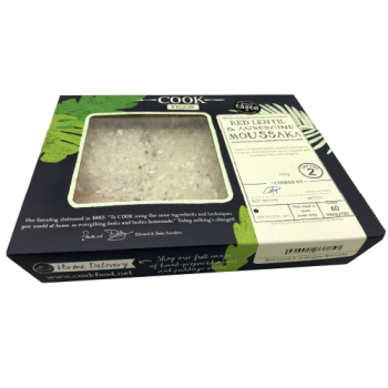 Cook Red Lentil & Aubergine Moussaka Serves 2 760g