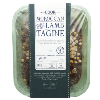 Cook Moroccan Spiced Lamb Tagine Serves 4 1160g 
