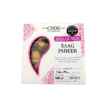 Cook Saag Paneer Serves 2 200g