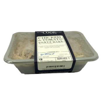 Cook Chicken & Tomato Pasta Bake Serves 1