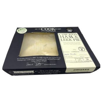 Cook Chicken Ham & Leek Pie Serves 2 600g