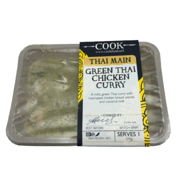 Cook Green Thai Chicken Curry Serves 1 270g 