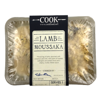 Cook Lamb Moussaka Serves 1 380g