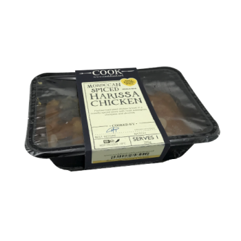 Cook Moroccan Spiced Harissa Chicken Serves 1 295g