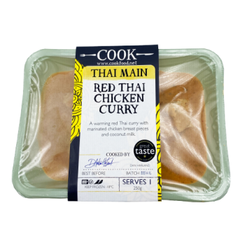 Cook Red Thai Chicken Curry Serves 1 250g 