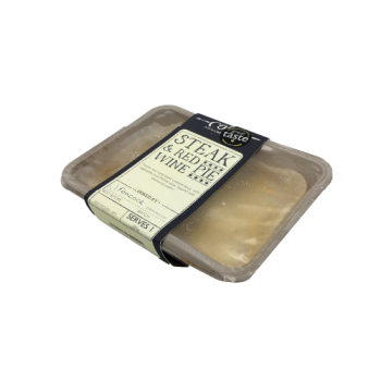 Cook Steak & Red Wine Pie Serves 1