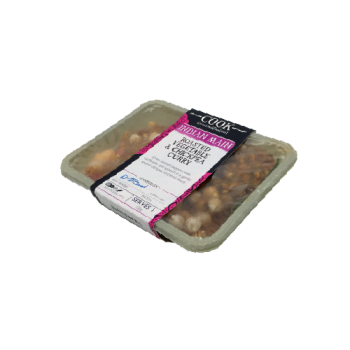 Cook Roasted Vegetable & Chickpea Curry Serves 1