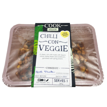 Cook Veggie Chilli Con Veggie Serves 1 285g 