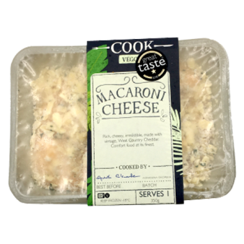 Cook Veggie Macaroni Cheese Serves 1 350g