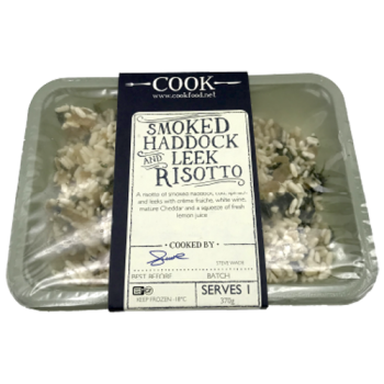 Cook Smoked Haddock & Leek Risotto Serves 1 370g