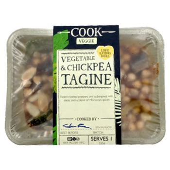 Cook Veggie Vegetable & Chickpea Tagine Serves 1 335g