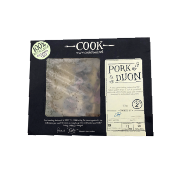 Cook Pork Dijon Serves 2
