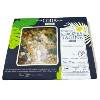 Cook Veggie Vegetable & Chickpea Tagine Serves 2 670g 