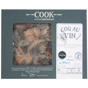 Cook Coq Au Vin Serves 2 680g