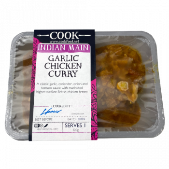 Cook Indian Main Garlic Chicken Curry Serves 1 320g 