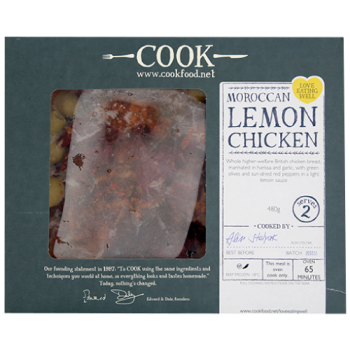 Cook Moroccan Lemon Chicken Serves 2 480g 