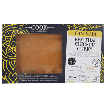 Cook Red Thai Chicken Curry Serves 2 500g 