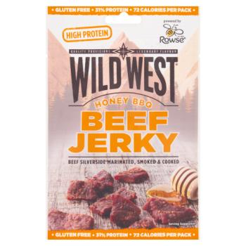 Wild West Honey BBQ Beef Jerky 25g