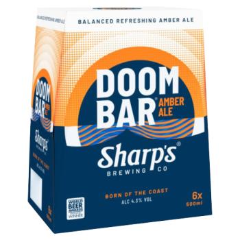 Sharp's Brewing Co Doom Bar Amber Ale 6 x 500ml