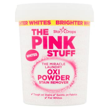 Star Drops The Pink Stuff Whites The Miracle Laundry Oxi Powder Stain Remover 1kg